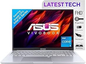 ASUS Vivobook 16, Intel Core i5-12500H, 16GB RAM, 512GB SSD, FHD+ 60Hz 300Nits, 16", Windows 11, MS Office Home, Transparent Silver, 1.88KG, X1605ZAC-MB541WS, Fingerprint, 42Whr Battery Laptop