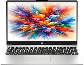 HP 15 (2026), AMD Athlon Dual Core 7120U - (8 GB DDR5/512 GB SSD/AMD Radeon 610M Graphics/Windows 11 Pro) Thin and Light Business Laptop/15.6" HD Display/Turbo Silver/Copilot Key/1.5kg/MS Office