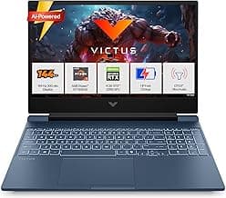 HP Victus, AMD Ryzen 7 7445HS, 4GB RTX 2050, 16GB DDR5(Upgradeable) 512GB SSD, FHD, 144Hz, 300 nits, IPS, 15.6'', Win11, M365* Office24, Blue, 2.29kg, fb3189ax /3122/ 23ax Backlit, Gaming Laptop