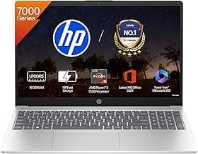 HP 15, AMD Ryzen 5 7520U,(16GB LPDDR5, 512GB SSD), Anti-Glare, Micro-Edge, FHD, 15.6''/39.6cm, Win 11, Office 24,M365 Basic(1yr)*,Silver, 1.59kg, fc0690au, FHD Camera, Backlit KB Laptop